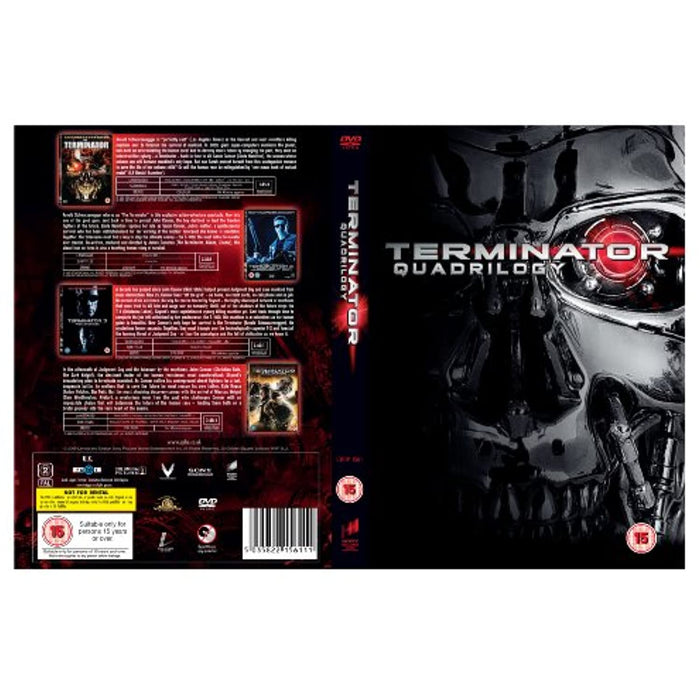 Terminator Quadrilogy 4 Film Collection [DVD] [2009] [Region 2] - Very Good - Attic Discovery Shop