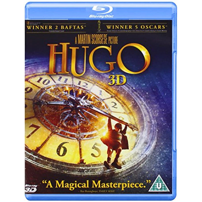 Hugo (Blu-ray 3D + Blu-ray) (2011) [Region B] - Very Good - Attic Discovery Shop