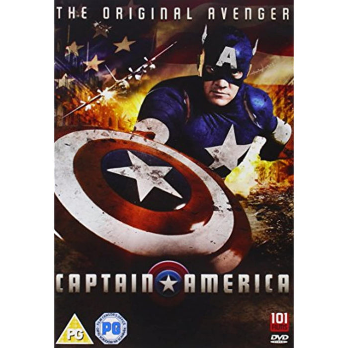 Captain America [DVD] 1990 [Region 2] The Original Avenger Classic - New Sealed - Attic Discovery Shop