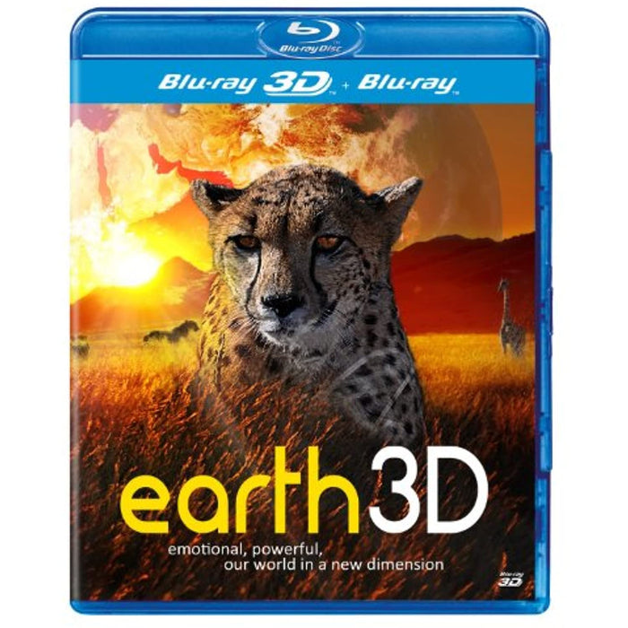 Earth 3D (Blu-ray 3D + Blu-ray on 1 disc) [Region B] - Very Good - Attic Discovery Shop