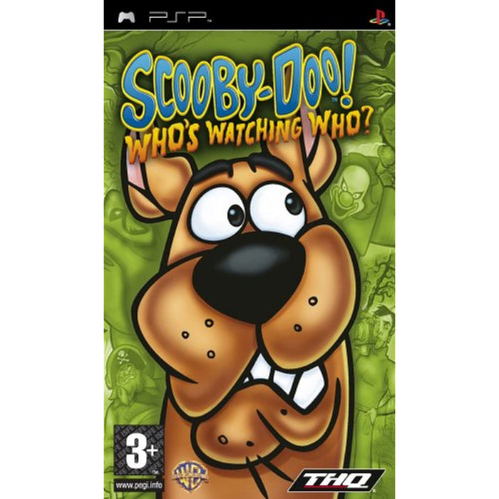 Scooby Doo! Who's Watching Who? (PSP PlayStation Portable Game) - Very Good - Attic Discovery Shop