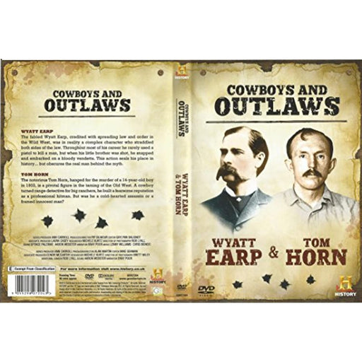 Cowboys and Outlaws - Wyatt Earp / Tom Horn [DVD] [Region 2] - Very Good - Attic Discovery Shop