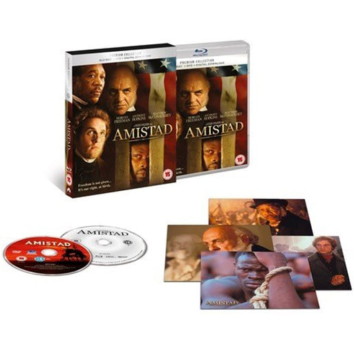 Amistad Blu-ray / DVD / Art Cards (Premium Collection) [Region Free] - Like New - Attic Discovery Shop