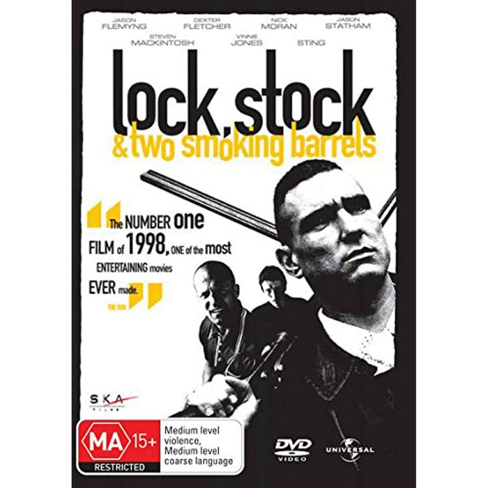 Lock, Stock And Two Smoking Barrels [DVD] [1998] [Region 2, 4] - New Sealed - Attic Discovery Shop