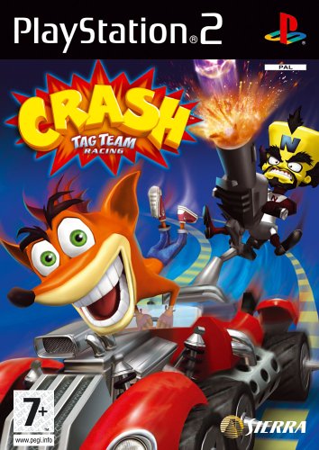 Crash Tag Team Racing PS2 PlayStation 2 Game (Crash Bandicoot) - Good - Attic Discovery Shop