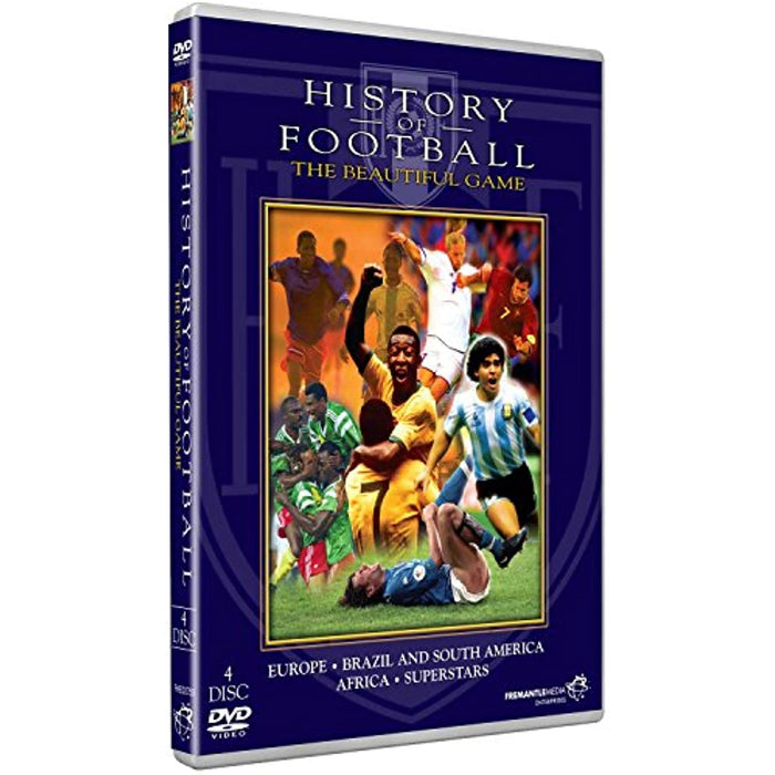 The History Of Football 4 disc edition [DVD] [2002] [Region Free] - New Sealed - Attic Discovery Shop