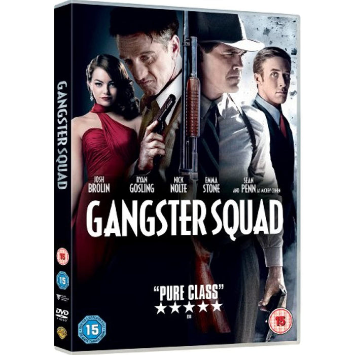 Gangster Squad [DVD] [2013] [Region 2] - New Sealed - Attic Discovery Shop