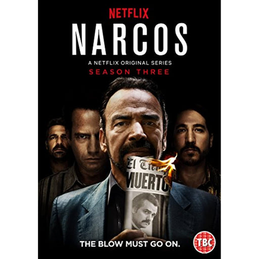 Narcos Season 3 The Complete Third Series [DVD] [4 Discs] [Region 2] - Like New - Attic Discovery Shop