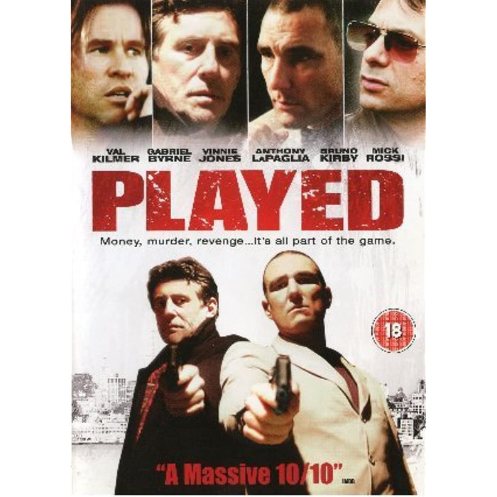 Played [DVD] Vinnie Jones [Region 2] - New Sealed - Attic Discovery Shop