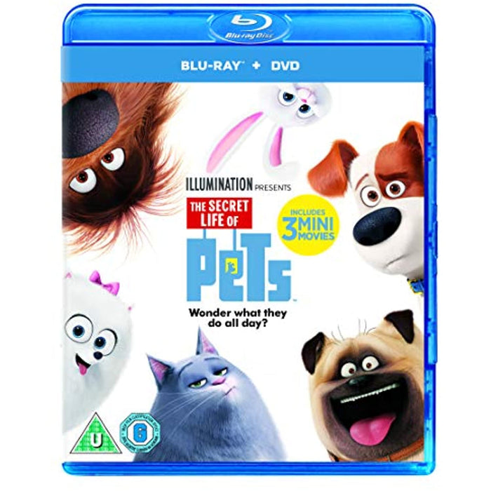 NEW Sealed - The Secret Life Of Pets [Blu-ray] [2015] [Region B Blu, 2 & 4 DVD] - Attic Discovery Shop