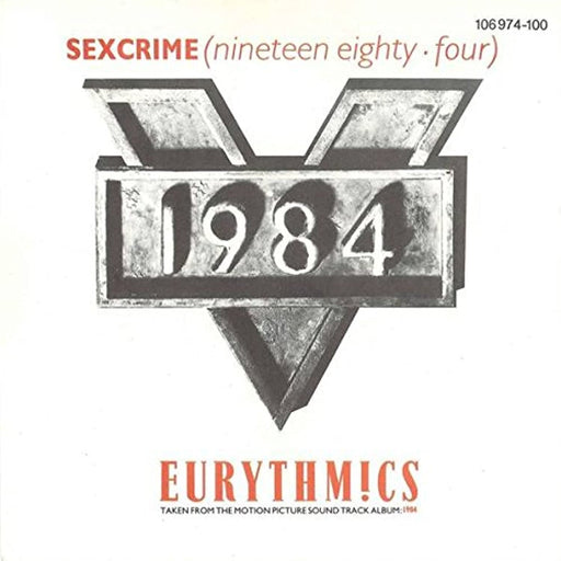 1984 Eurythmics Sexcrime Nineteen Eighty Four VSY 728-12A Picture Disc Vinyl LP - Very Good - Attic Discovery Shop