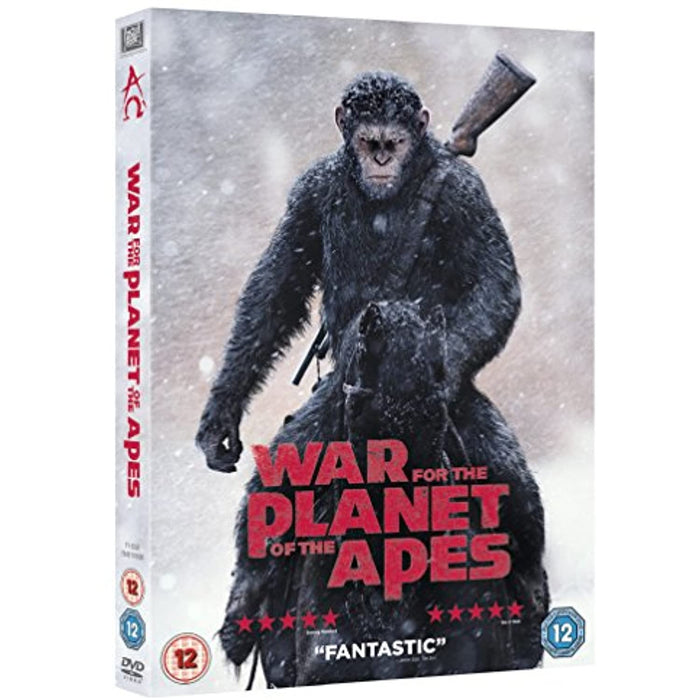 War for the Planet of the Apes [DVD] [2017] [Region 2 ] - New Sealed - Attic Discovery Shop
