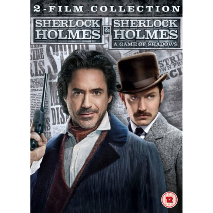 Sherlock Holmes A Game of Shadows 2 Film Collection [DVD Set] [R2] - New Sealed - Attic Discovery Shop