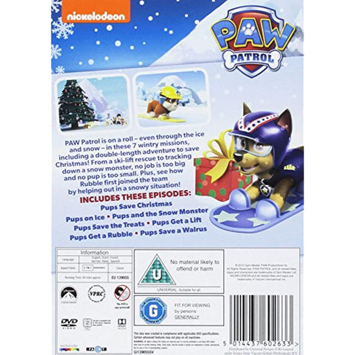 Paw Patrol: Winter Rescues [DVD] [2014] [Region 2] - Like New - Attic Discovery Shop