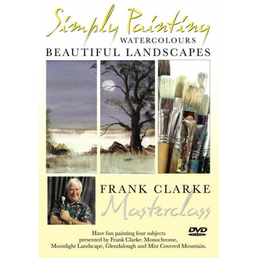Simply Painting, Beautiful Landscapes, Frank Clarke Masterclass [DVD] - Like New - Attic Discovery Shop