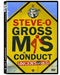 Steve-O - Gross Misconduct [DVD] [Rare PAL Version] (2 Disc Set) - Very Good - Attic Discovery Shop