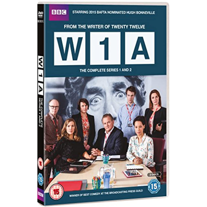 W1A - Series 1-2 The Complete Season 1 & 2 [DVD] [2014] [Region 2, 4] - Like New - Attic Discovery Shop