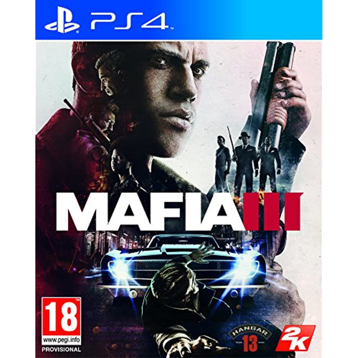 Mafia III / 3 (PS4 PlayStation 4 Game) [Includes Manual & Map/Poster] - Very Good - Attic Discovery Shop