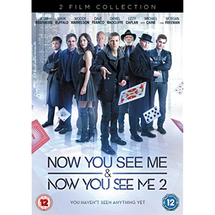 Now You See Me 1 & Now You See Me 2 Two Film Collection [DVD] [2013] [Region 2] - Like New - Attic Discovery Shop