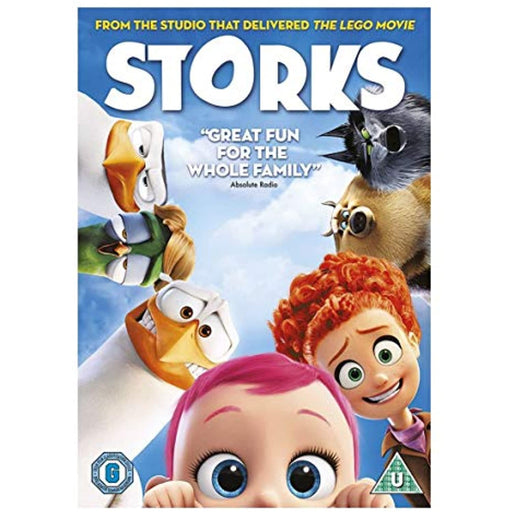 Storks [DVD] [2016] Fun Family Film [Region 2] - New Sealed - Attic Discovery Shop