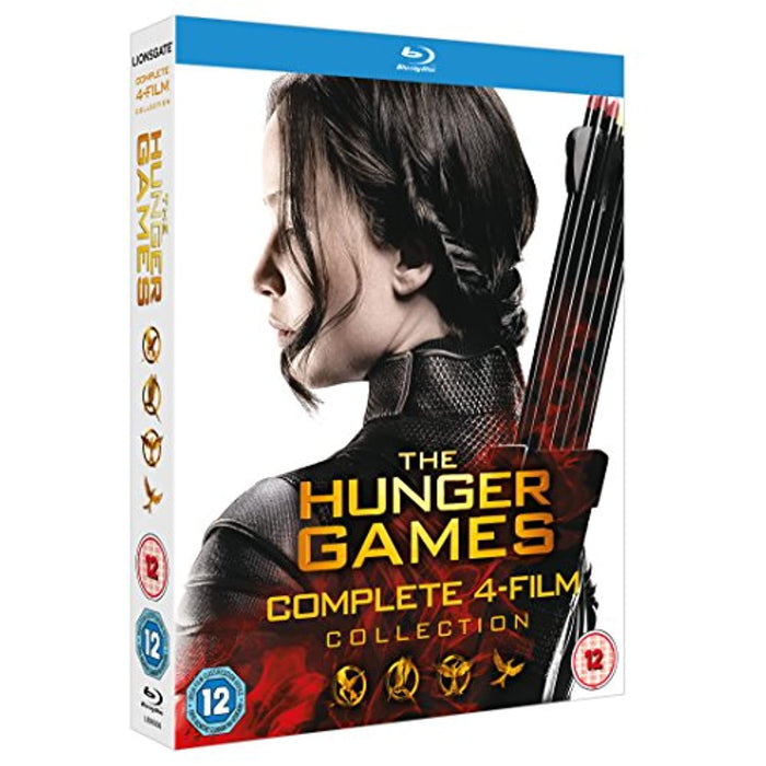 The Hunger Games Complete 4-Film Collection Blu-ray Box Set [Reg B] - New Sealed - Attic Discovery Shop