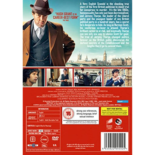 A Very English Scandal – Season 1 [DVD] [2018] [Region 2] - Like New - Attic Discovery Shop