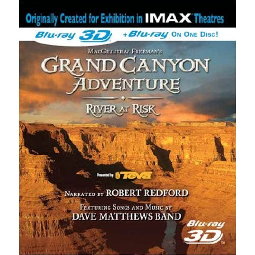 IMAX - Grand Canyon Adventures River At Risk (Blu-ray 3D + 2D Blu-ray in 1) - Very Good - Attic Discovery Shop