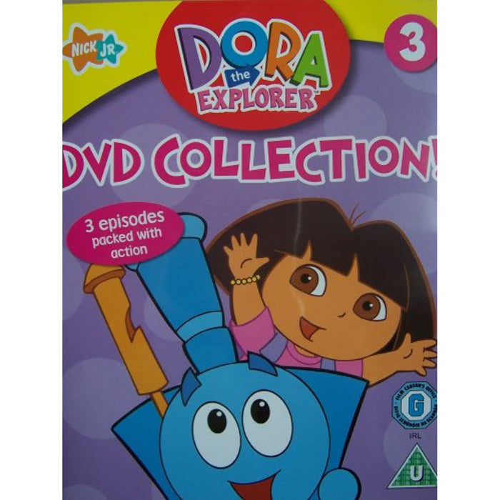 Dora the Explorer Vol 3 Choo, Tasty Treats & Bouncing Ball DVD [R2] - New Sealed - Attic Discovery Shop