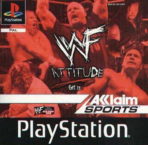 WWF Attitude (PS1 PlayStation 1 Game) - Good - Attic Discovery Shop