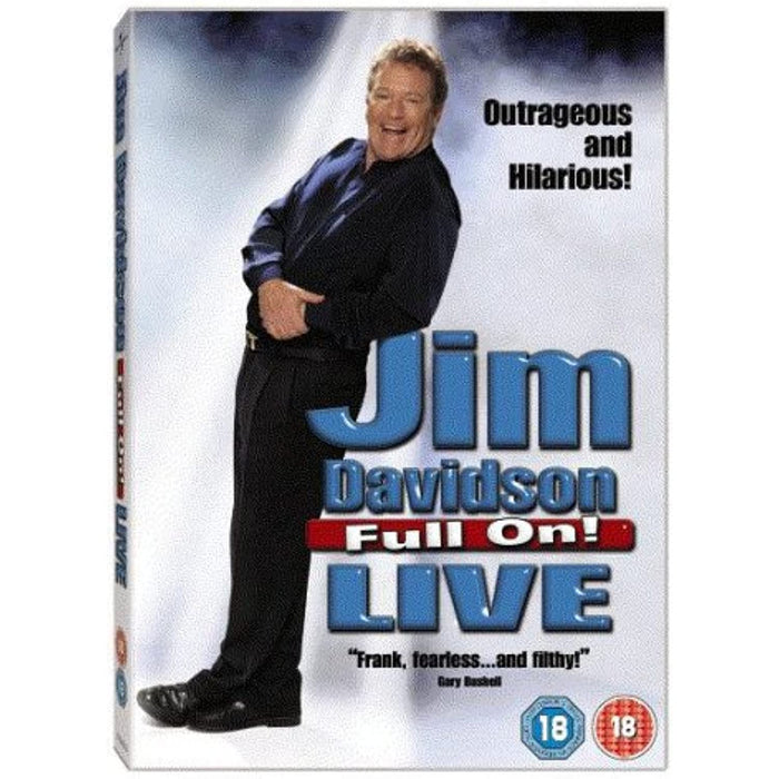 Jim Davidson: Full On - Live [DVD] [Region 2, 4] - New Sealed - Attic Discovery Shop