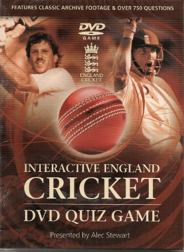 Interactive England Cricket DVD Quiz Game [UK Release] - New Sealed - Attic Discovery Shop