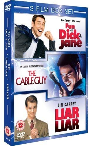 Cable Guy/Fun With Dick And Jane/Liar Liar Jim Carrey [DVD] [Reg 2] - New Sealed - Attic Discovery Shop