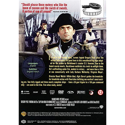 Captain Horatio Hornblower - Gregory Peck [DVD] [1951] [Region 2] - Very Good - Attic Discovery Shop