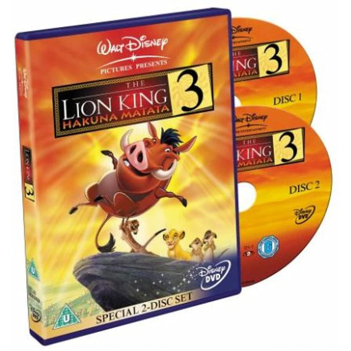The Lion King 3: Hakuna Matata (Special 2Disc Set) [DVD] [Region 2] - New Sealed - Attic Discovery Shop