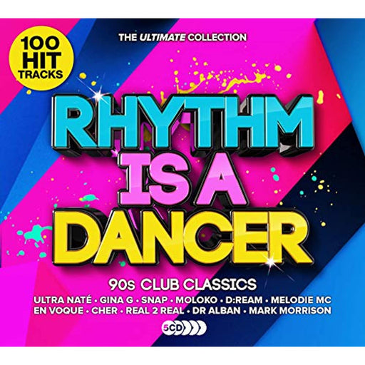 Rhythm Is a Dancer - 90s Club Anthems - 100 Hit Tracks [CD Album] - New Sealed - Attic Discovery Shop