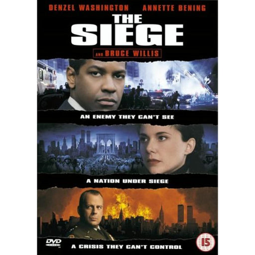 The Siege - Denzel Washington, Bruce Willis [DVD] [1999] [Region 2] - New Sealed - Like New - Attic Discovery Shop