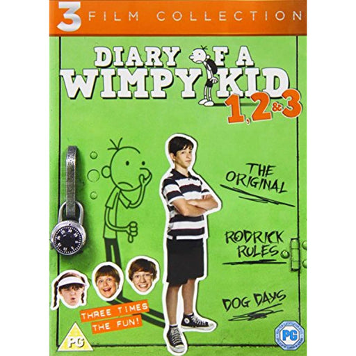 Diary Of A Wimpy Kid 1-3 Film Collection (1, 2 & 3) [DVD] [2017] [Region 2] - Like New - Attic Discovery Shop