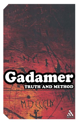 Truth and Method (Continuum Impacts) Gadamer (Philosophy) Paperback Book - Good - Attic Discovery Shop