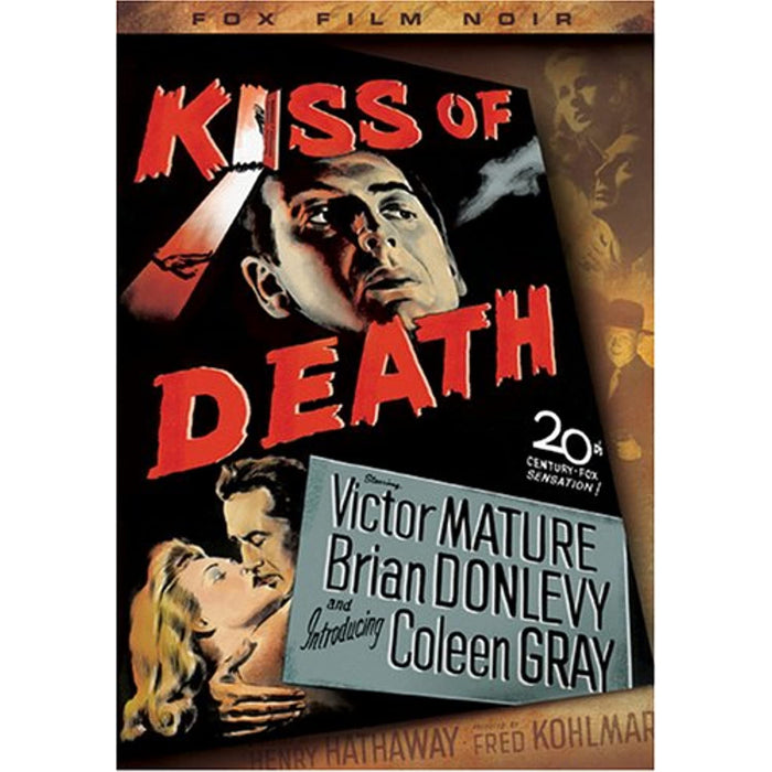 Kiss of Death [DVD] [1947] [Region 1] [Rare US Import] [NTSC] (Fox Film Noir) - Like New - Attic Discovery Shop