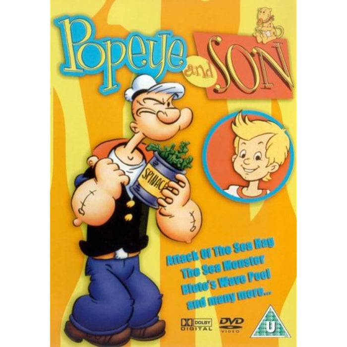 Popeye & Son-a New Generation [DVD] [Region Free] - New Sealed - Attic Discovery Shop