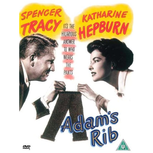 Adam's Rib -Spencer Tracy Katharine Hepburn [DVD] [1949] [Region 2] - New Sealed - Attic Discovery Shop