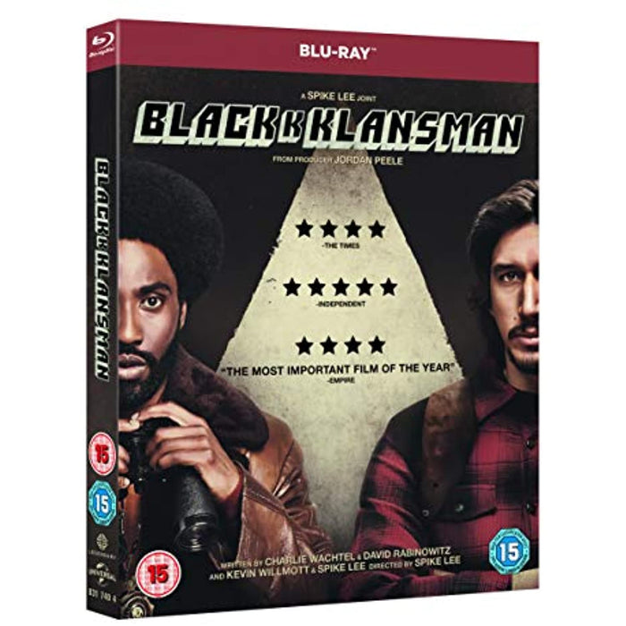 BlackkKlansman [Blu-Ray] [2018] [Region Free] - Acceptable - Attic Discovery Shop