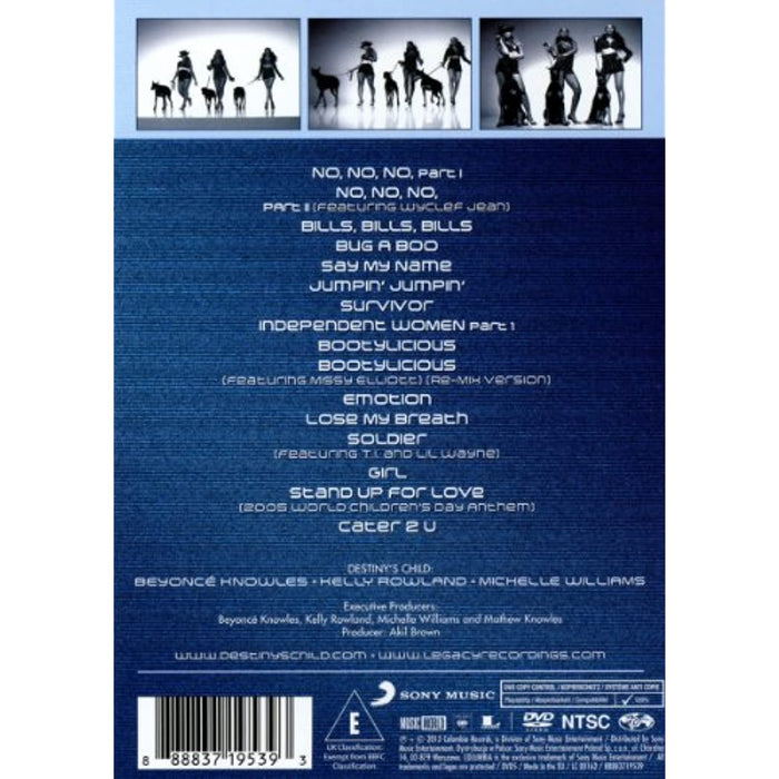 Destiny's Child The Video Anthology [DVD] Rare Import [Region Free] - New Sealed - Attic Discovery Shop