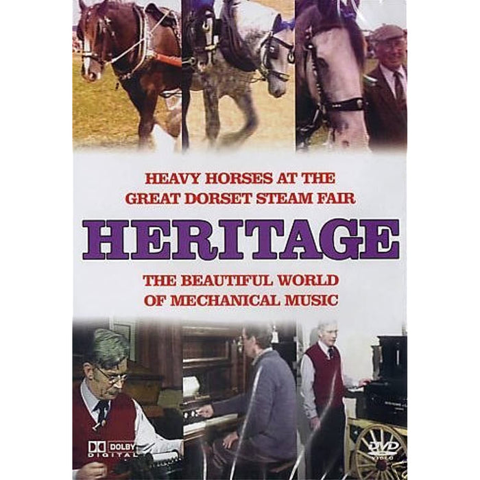 HERITAGE - Heavy Horses at Dorset Steam Fair & Music [Region Free] - New Sealed - Attic Discovery Shop