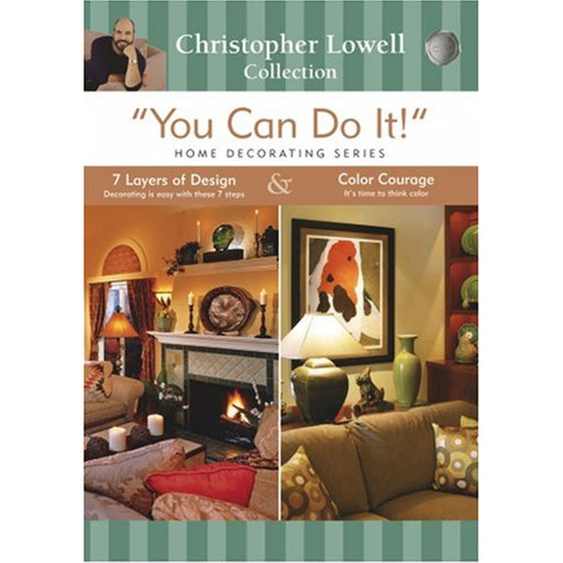 You Can Do It - Home Decorating: Design & Colour Courage DVD Reg 2 - New Sealed - Attic Discovery Shop