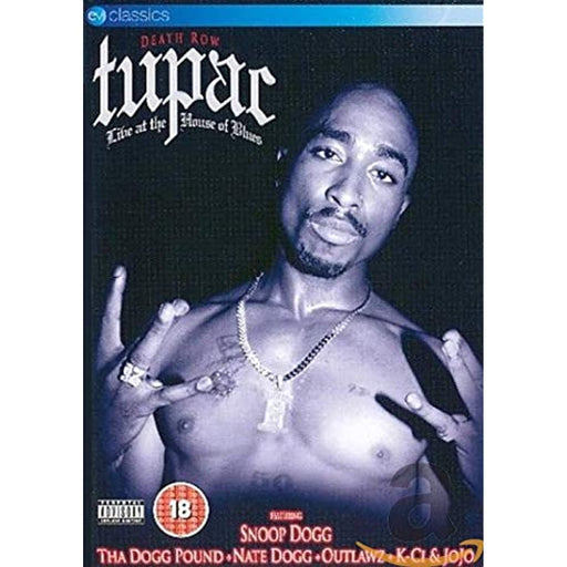 Death Row - Tupac - Live At The House Of Blues [DVD] [2013] [Region Free] - Like New - Attic Discovery Shop