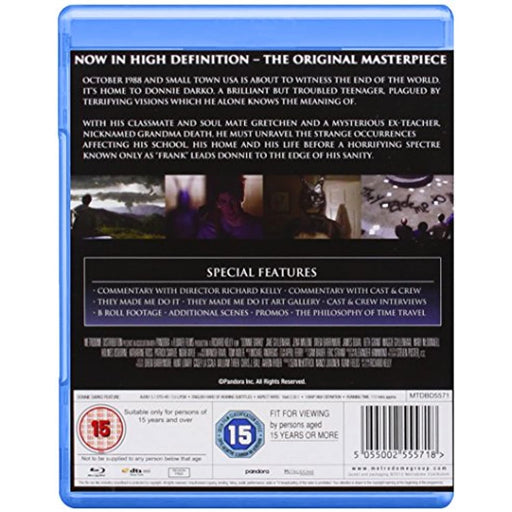 Donnie Darko (The Original Version) [Blu-ray] [Region Free] - Very Good - Attic Discovery Shop