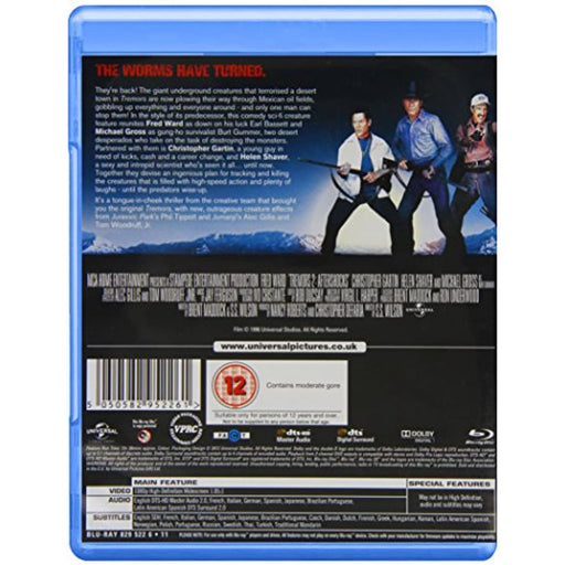 Tremors 2: Aftershocks [Blu-ray] [1996] [Region Free] - Like New - Attic Discovery Shop