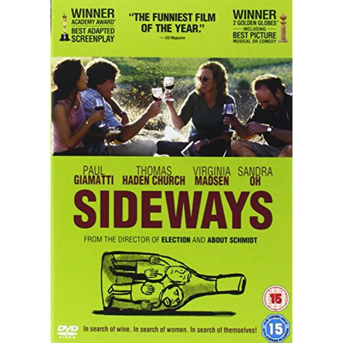 Sideways [DVD] [2004] [Region 2] - New Sealed - Attic Discovery Shop