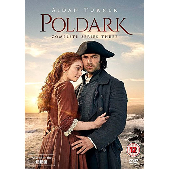 Poldark Series 3 Complete Third Season [DVD] [2017] [Region 2] - New Sealed - Attic Discovery Shop